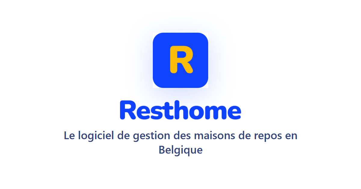 Resthome — logiciel de gestion des maisons de repos